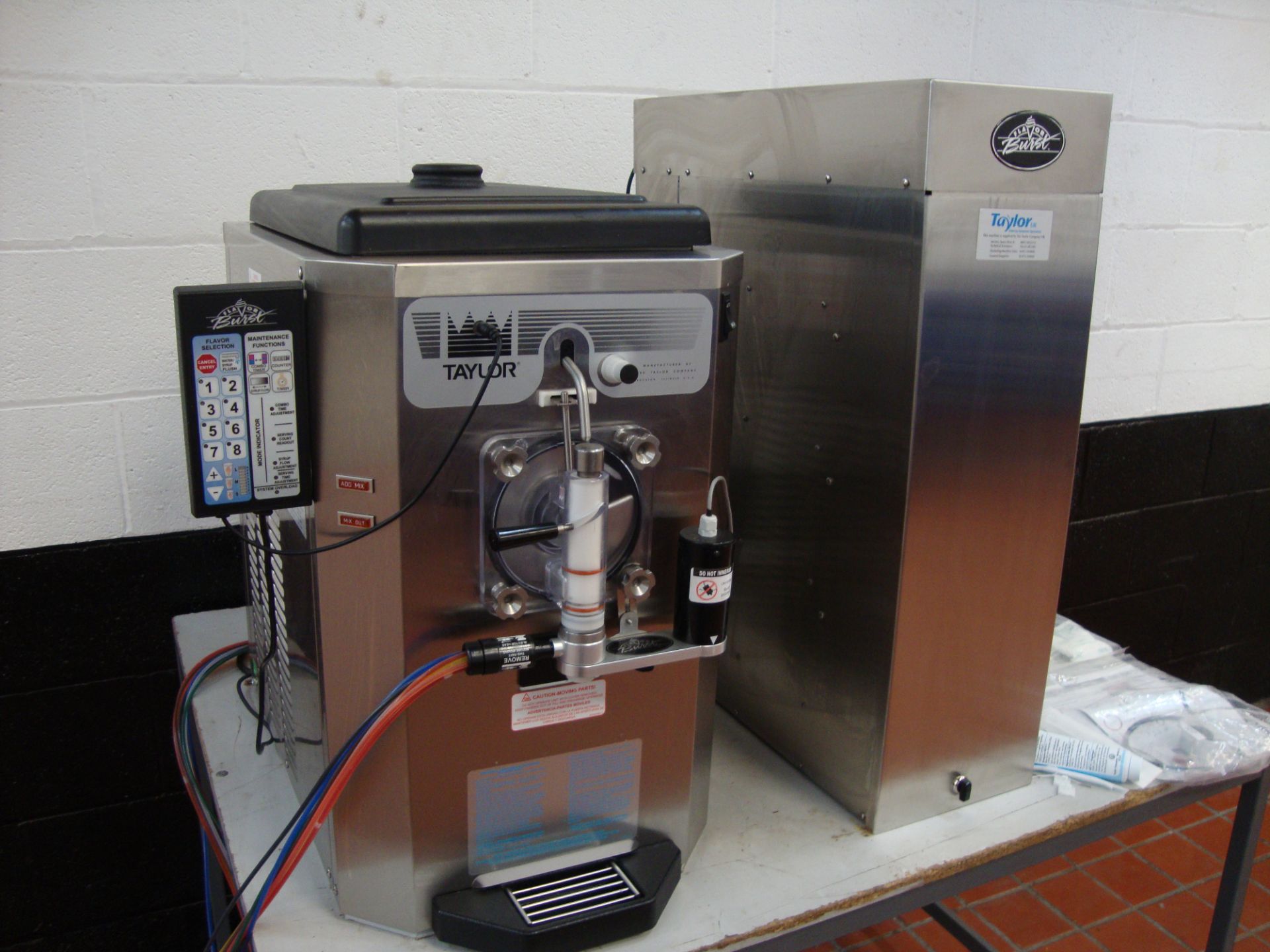 2016 Taylor 430/1A-FB Thick Shake Machine & FB80S/26 Eight Flavour Burst (cost £8k + VAT)