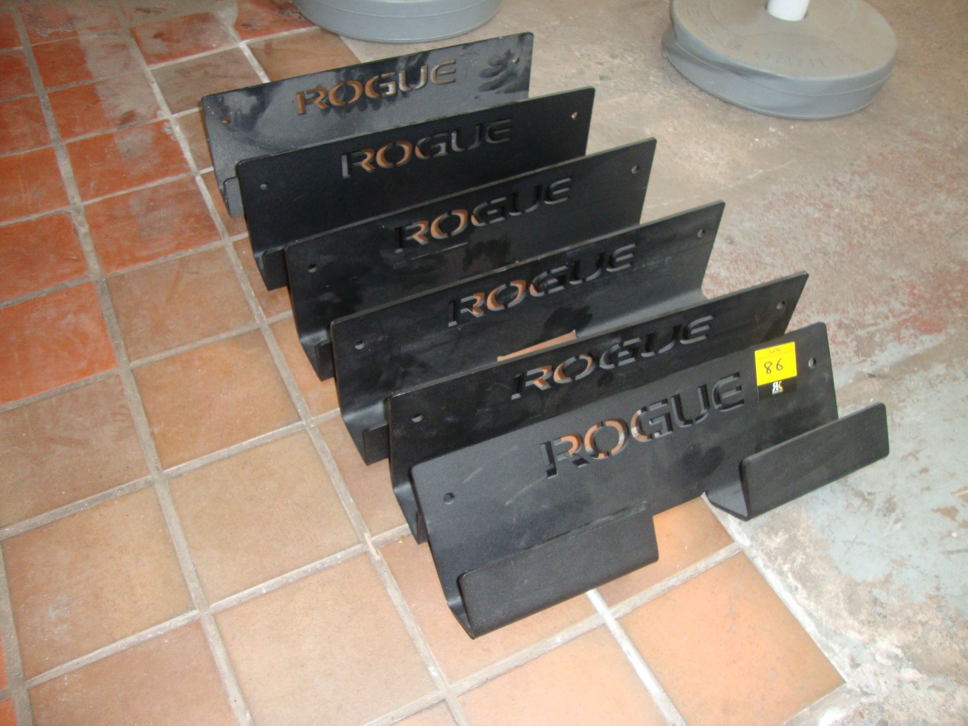 6 off Rogue rower hangers, understood to have been purchased new less than 12 months ago in December - Image 2 of 3