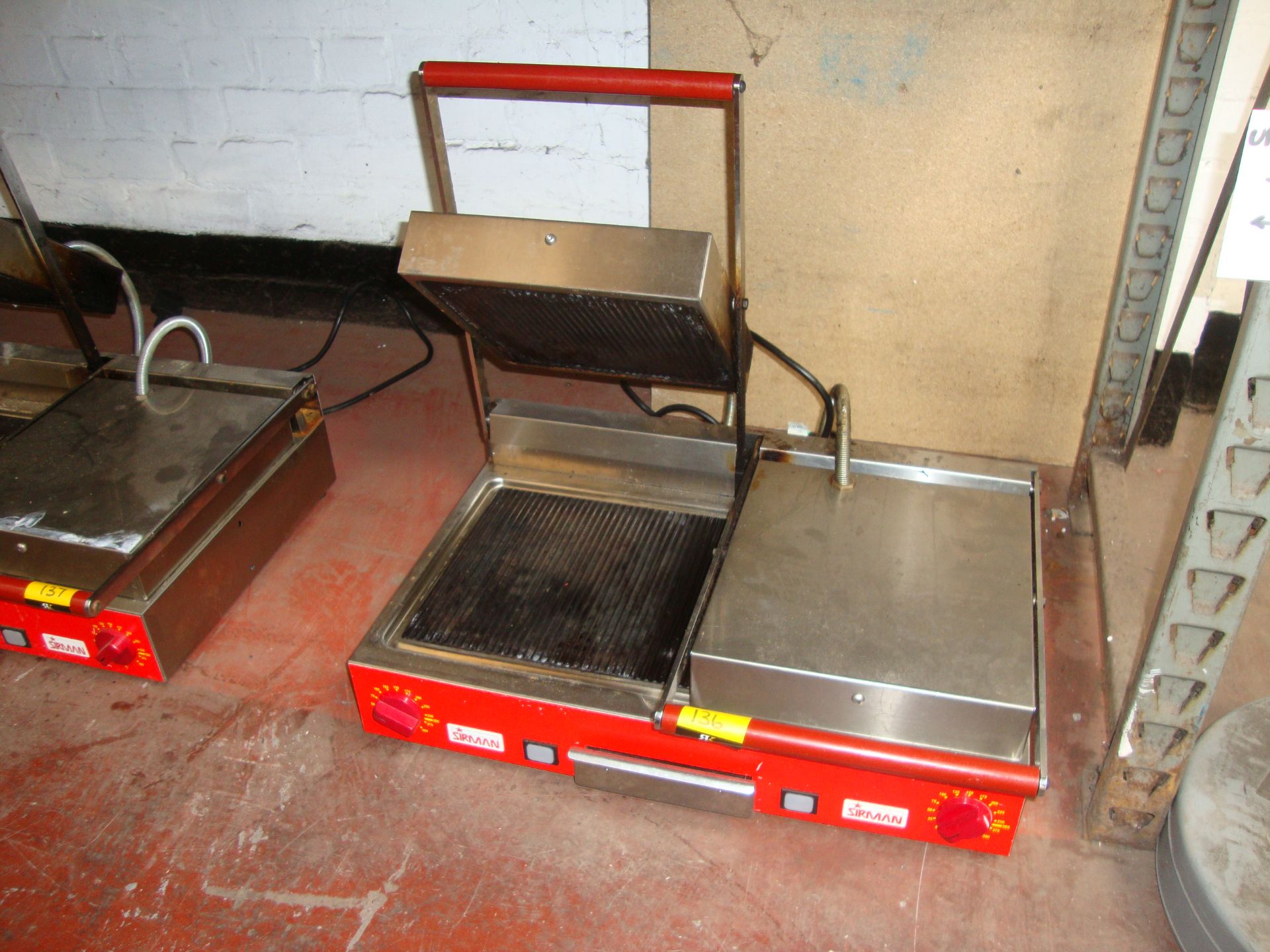 Sirman commercial benchtop twin panini makerIMPORTANT: Please remember goods successfully bid upon