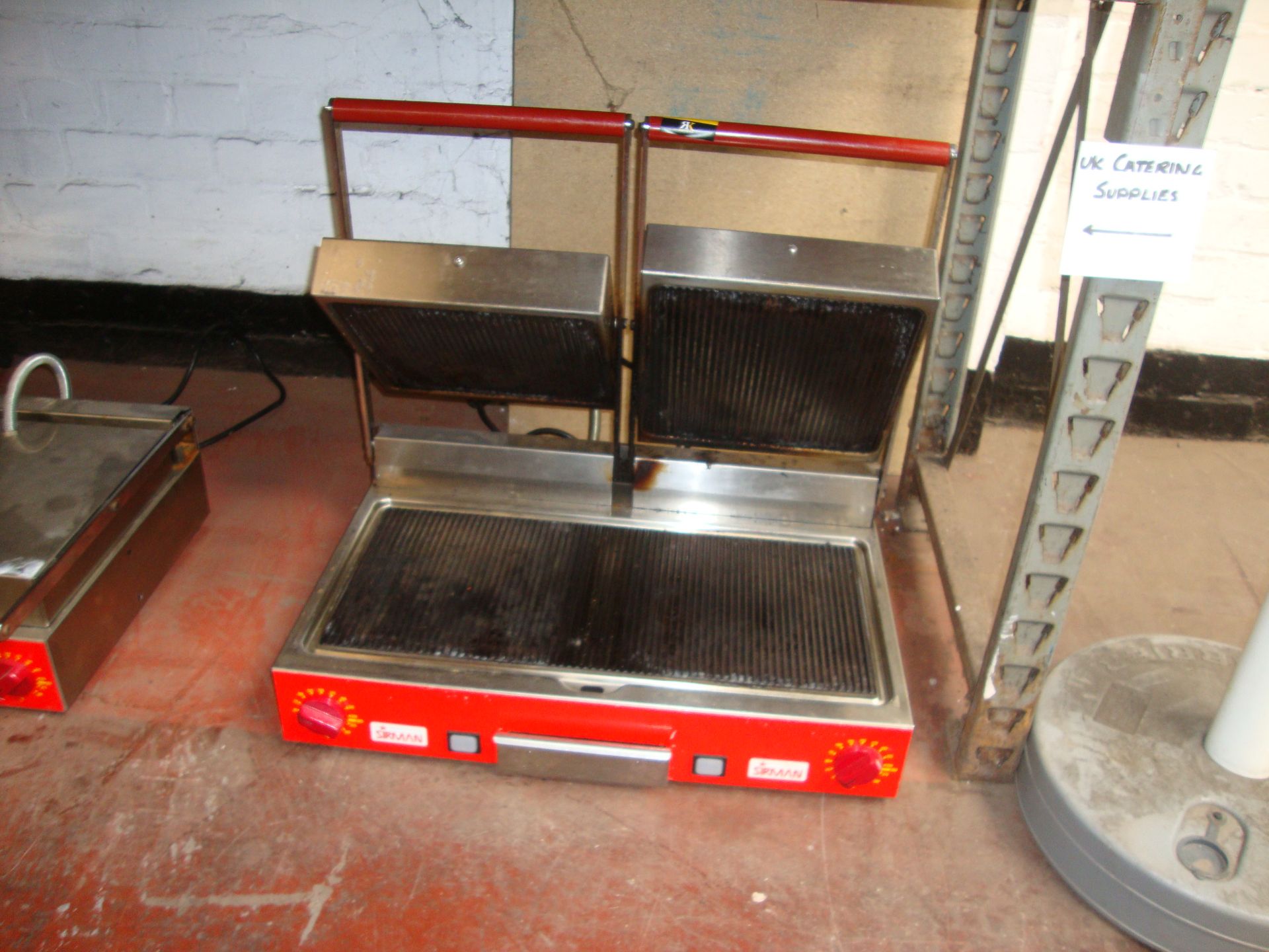 Sirman commercial benchtop twin panini makerIMPORTANT: Please remember goods successfully bid upon - Image 2 of 2