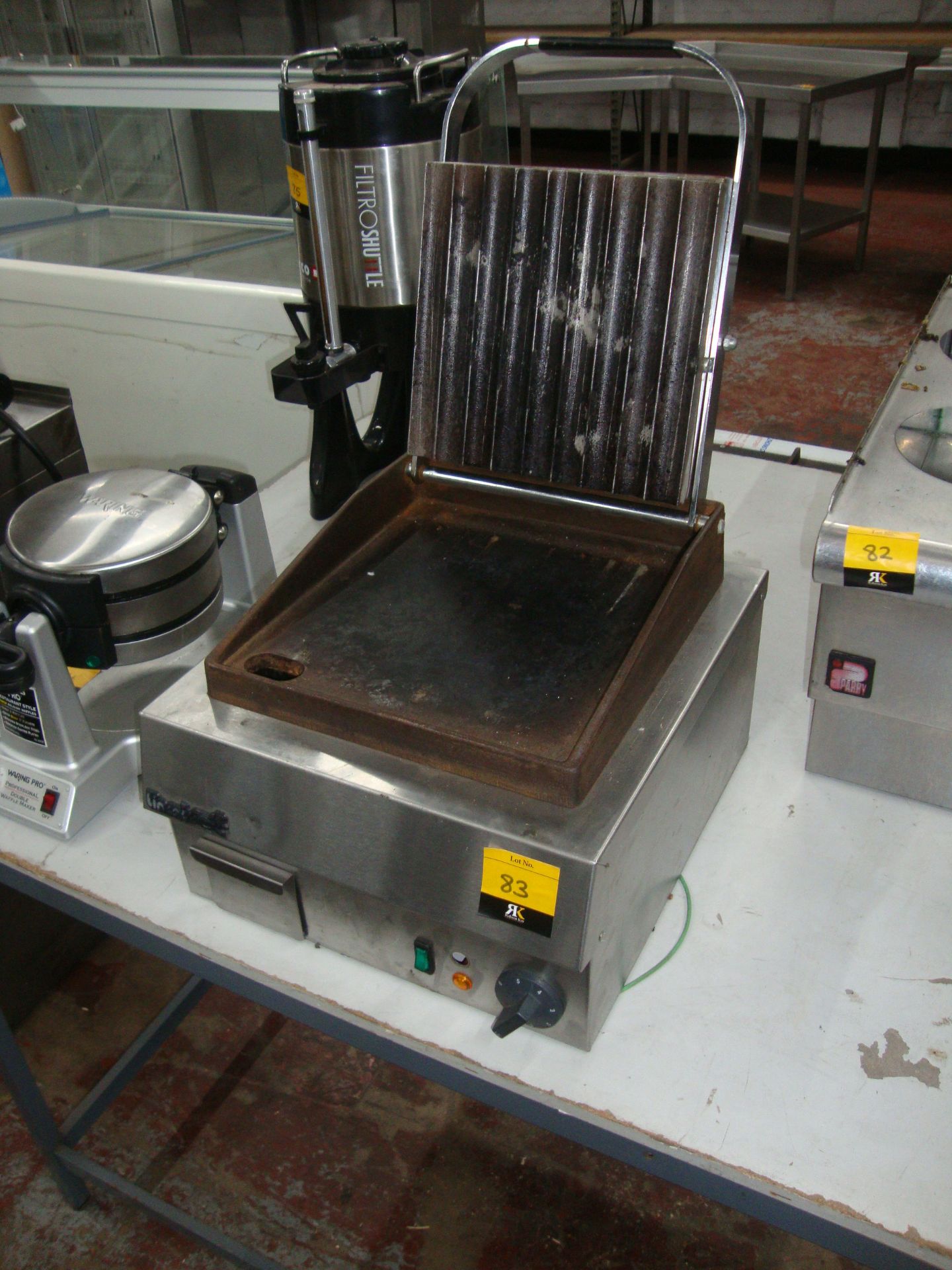 Lincat stainless steel commercial benchtop panini pressIMPORTANT: Please remember goods successfully