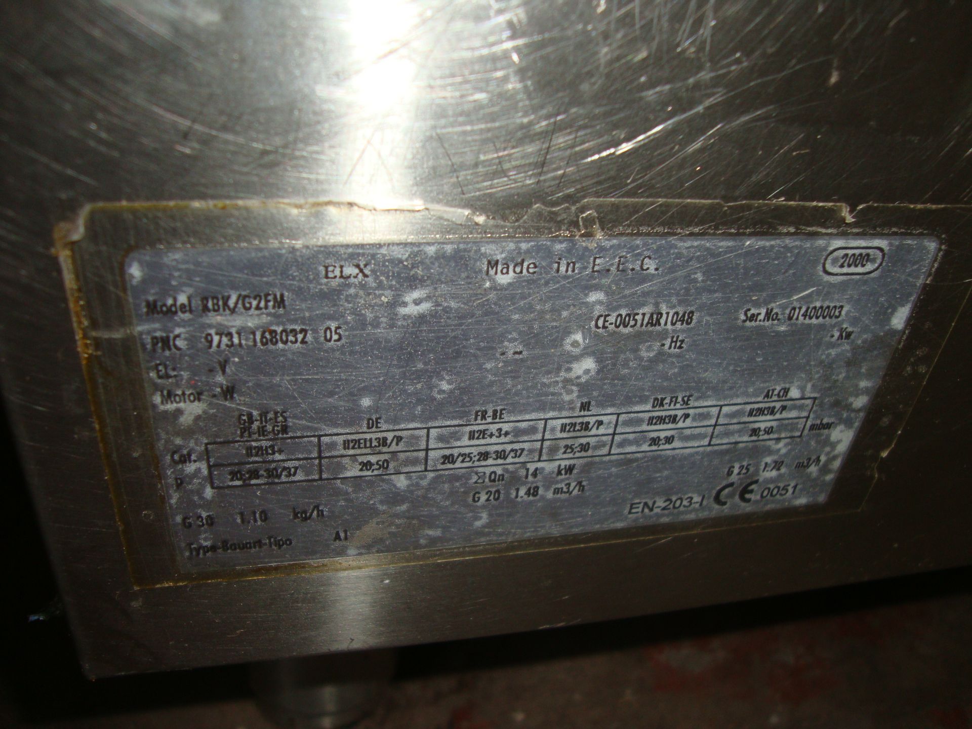 Electrolux large stainless steel bratt panIMPORTANT: Please remember goods successfully bid upon - Image 4 of 4