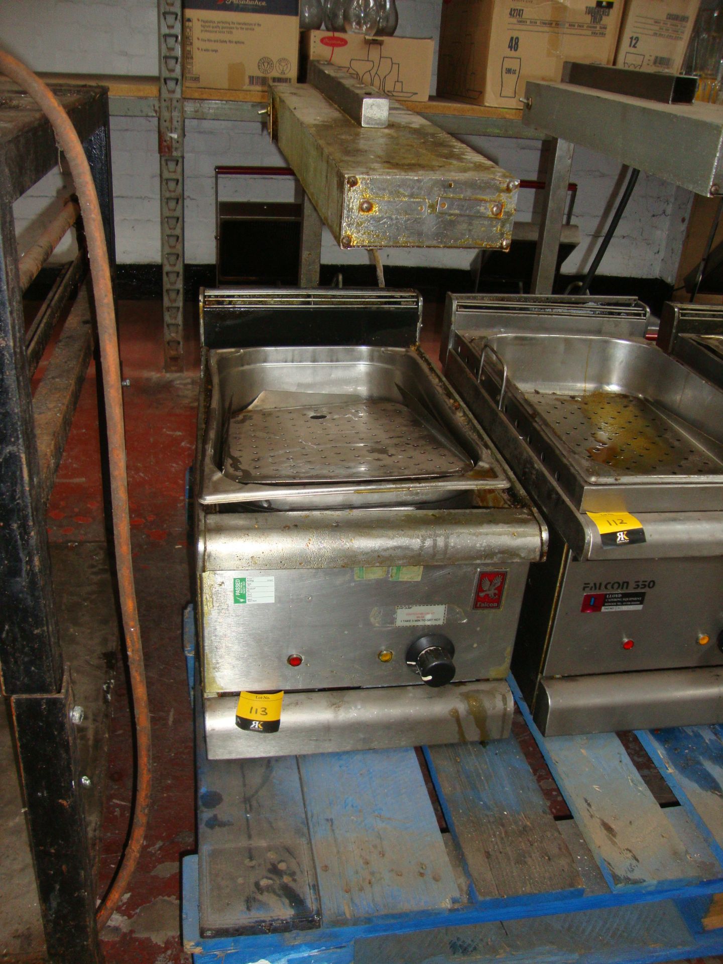 Falcon 350 stainless steel commercial bench top bain marie. IMPORTANT: Please remember goods - Image 2 of 2