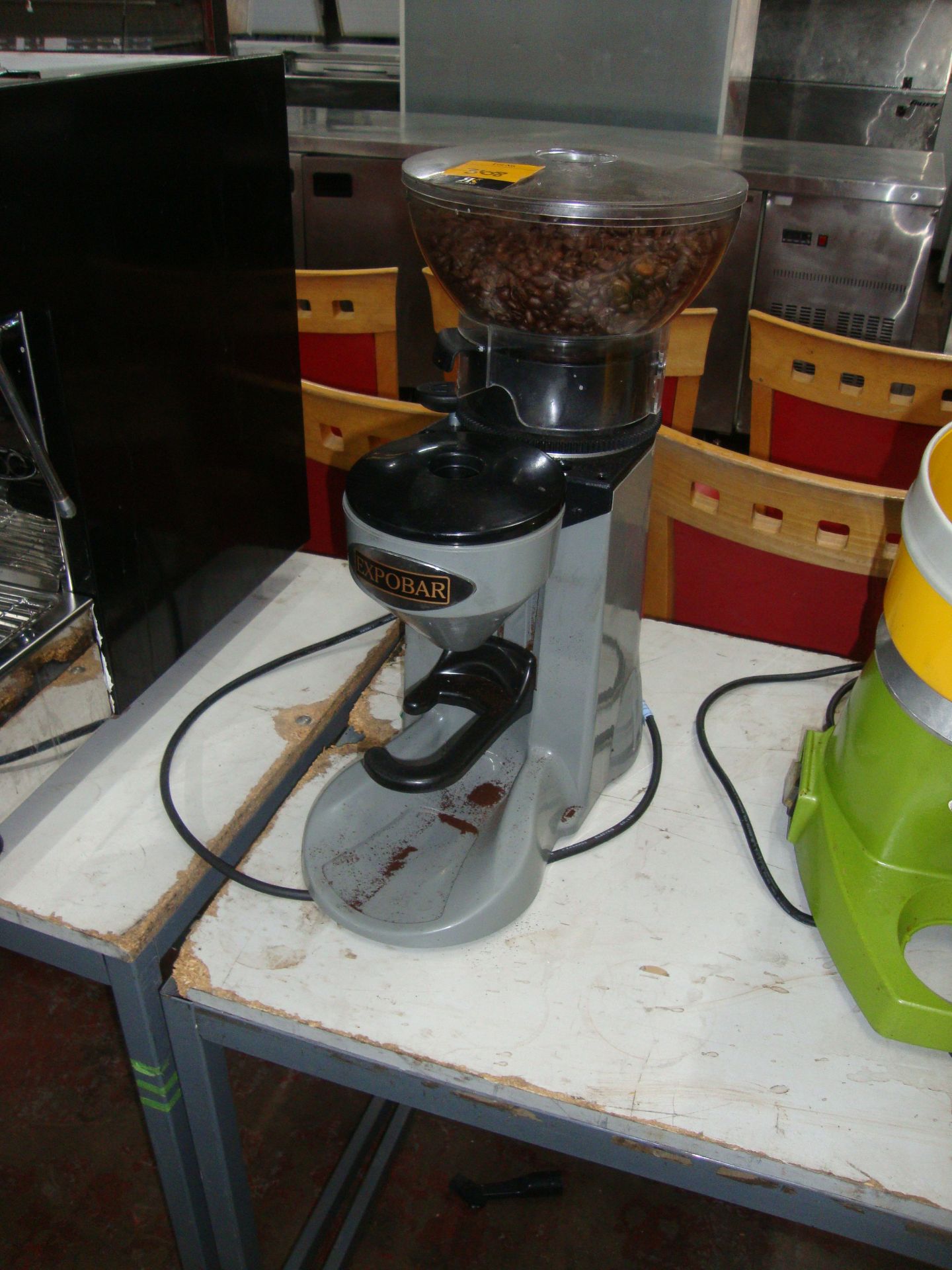 Expobar commercial coffee grinder model El Café TranquiloIMPORTANT: Please remember goods