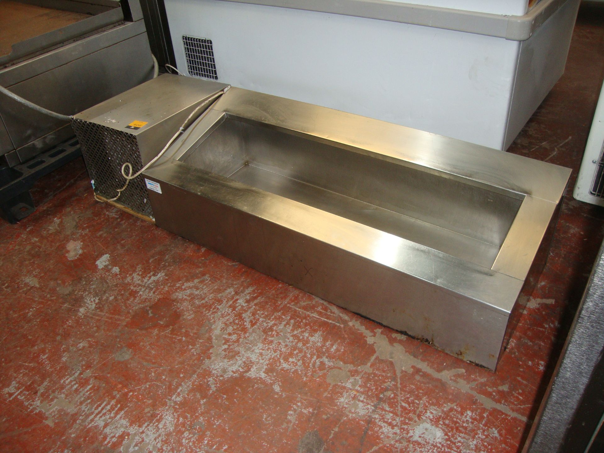 Refrigerated salad dispensing unit in stainless steelIMPORTANT: Please remember goods successfully