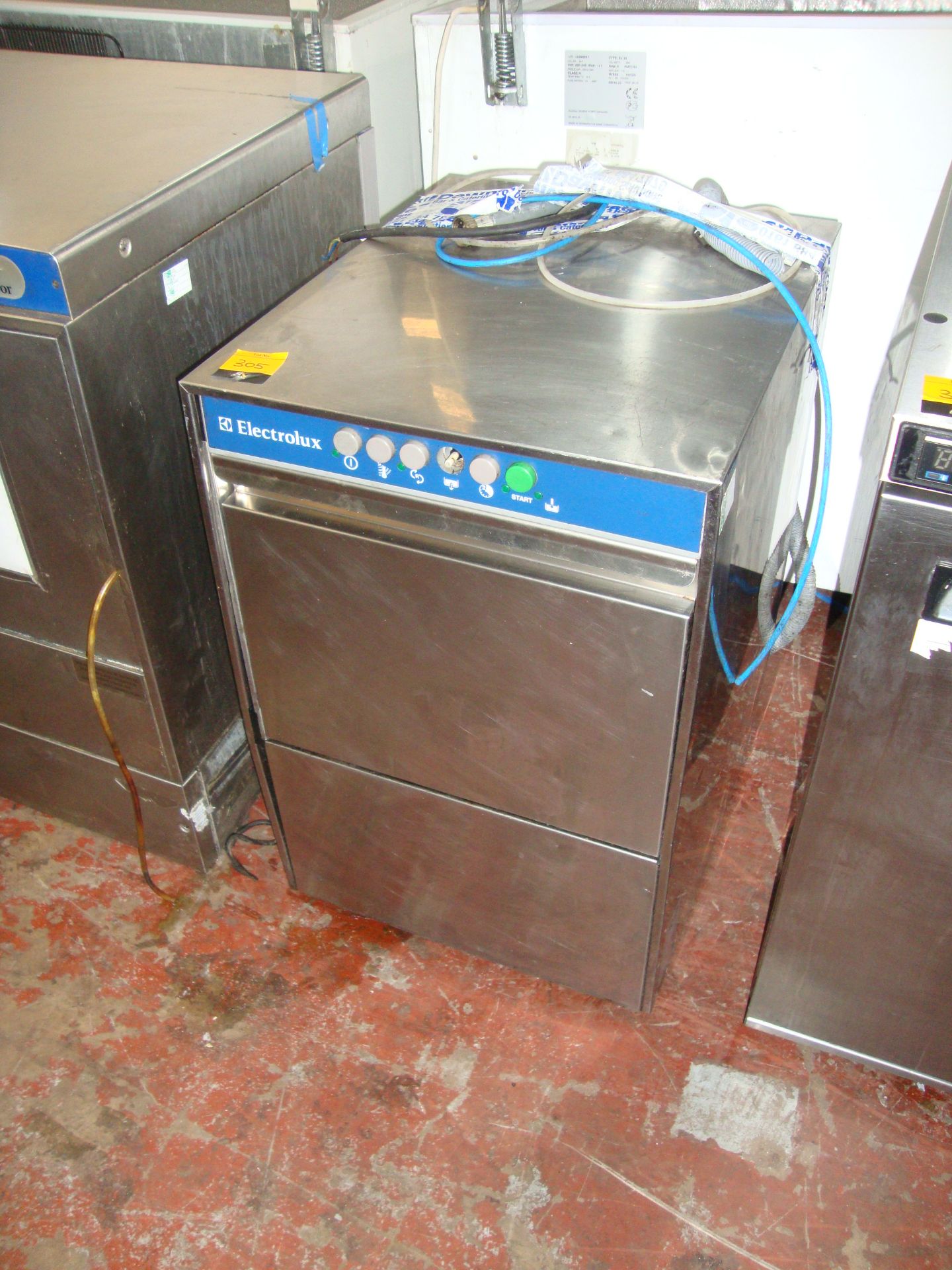 Electrolux stainless steel glass washerIMPORTANT: Please remember goods successfully bid upon must