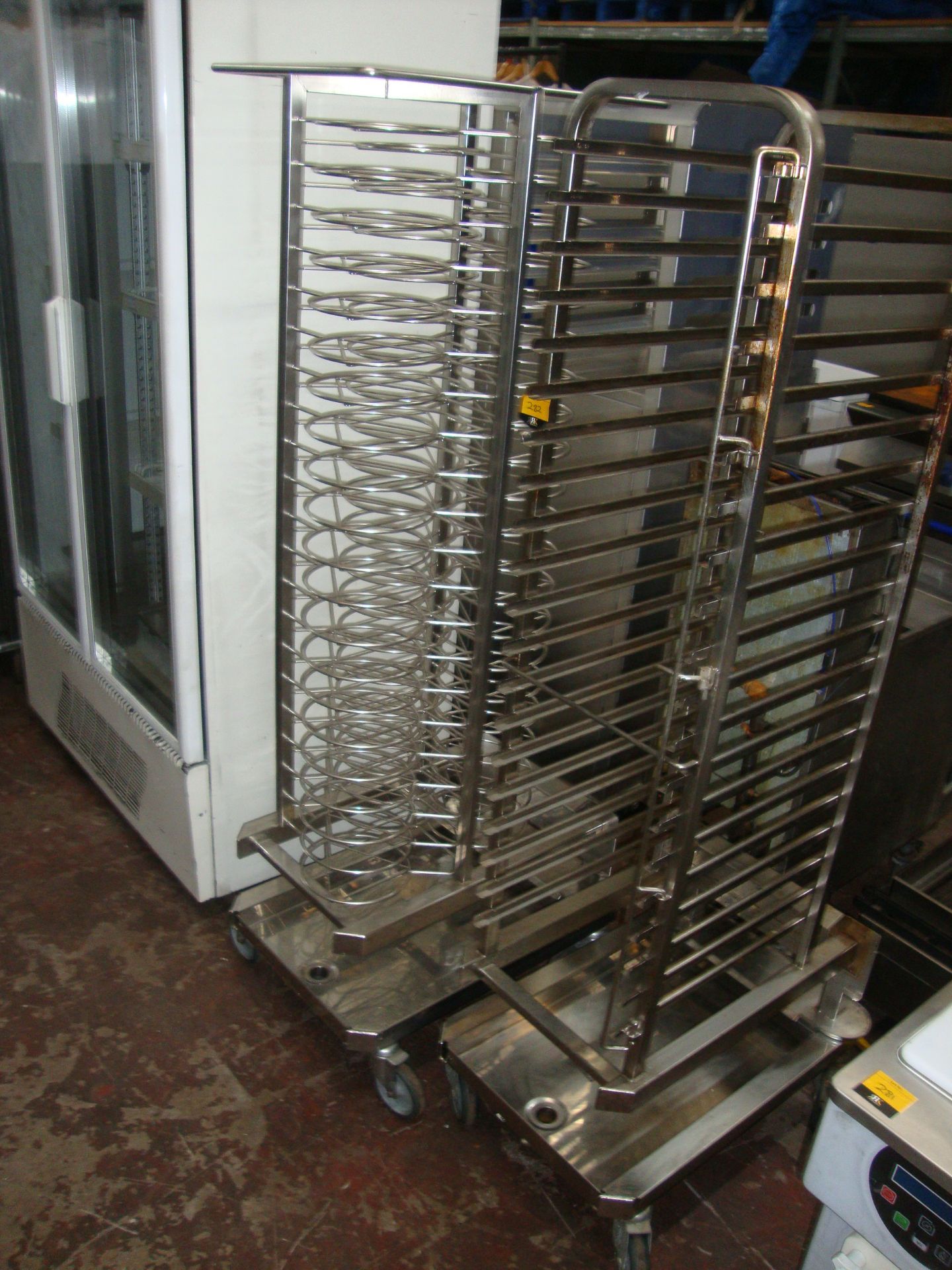 2 off assorted Rational oven loading tray trolliesIMPORTANT: Please remember goods successfully - Image 2 of 2