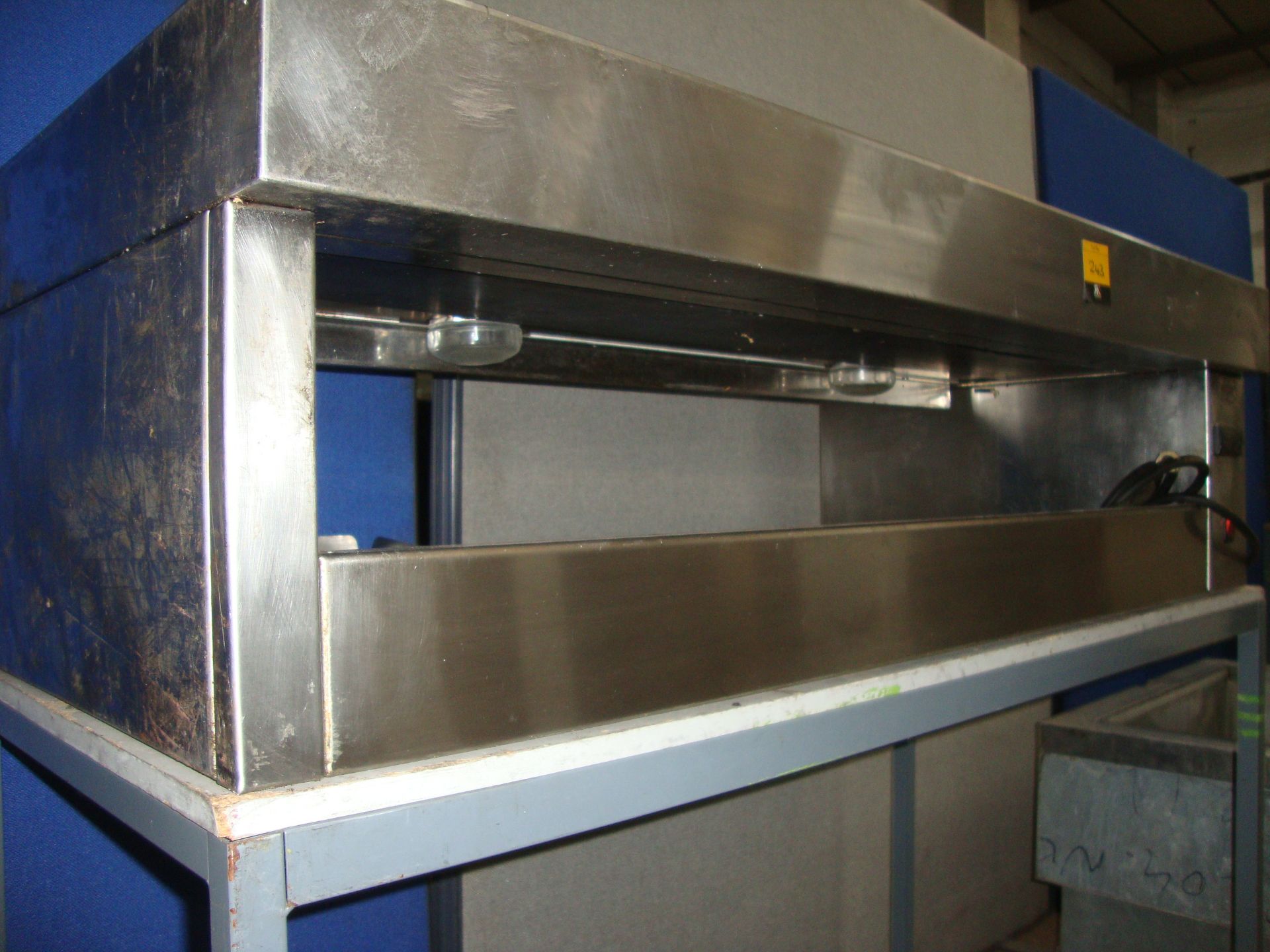 Stainless steel very wide warming/serving unitIMPORTANT: Please remember goods successfully bid upon - Image 3 of 3