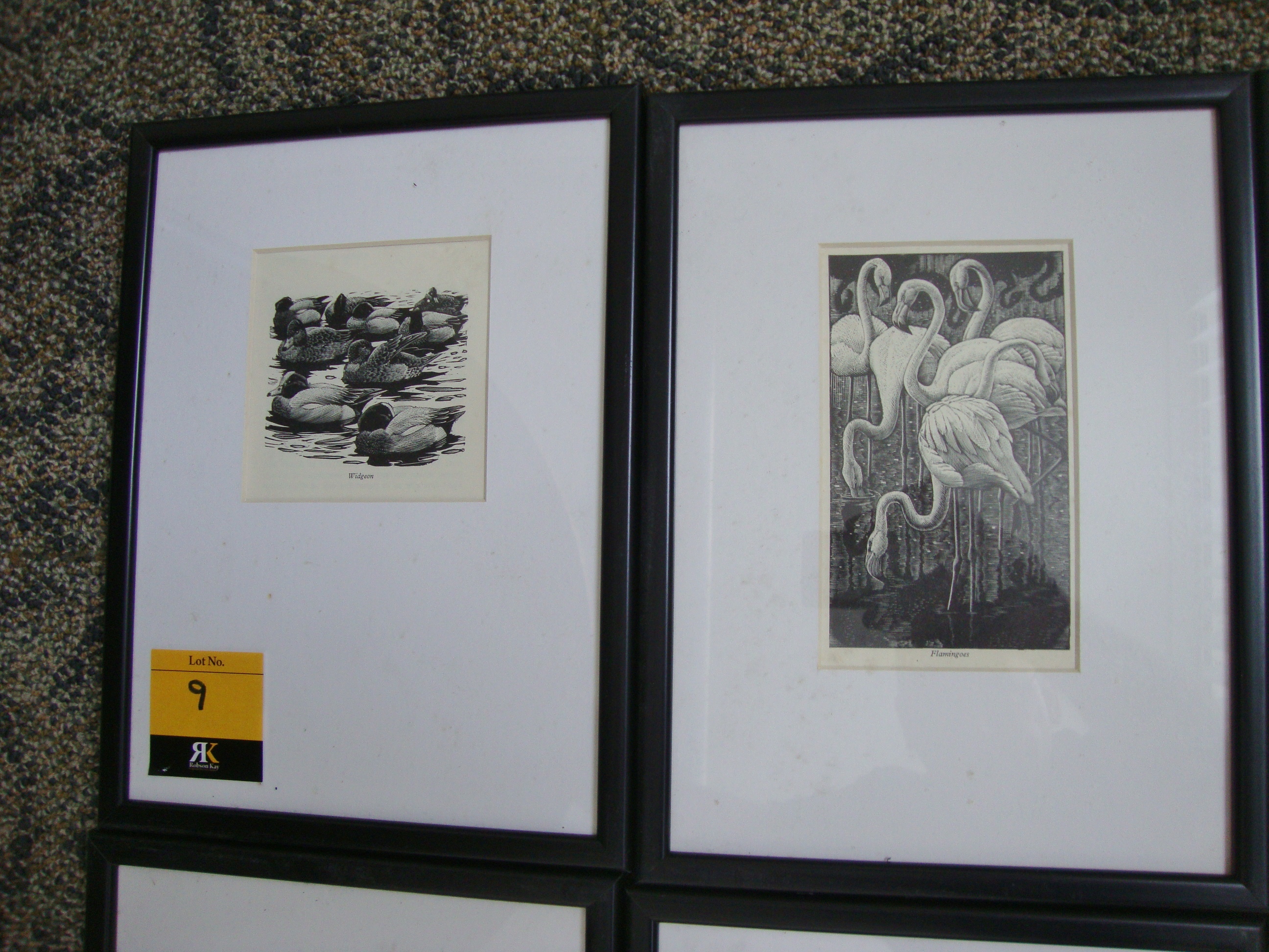 Charles Frederick Tunnicliffe RA (British, 1901-1979) - 16 woodcuts. Various sizes. All framed in - Image 2 of 20