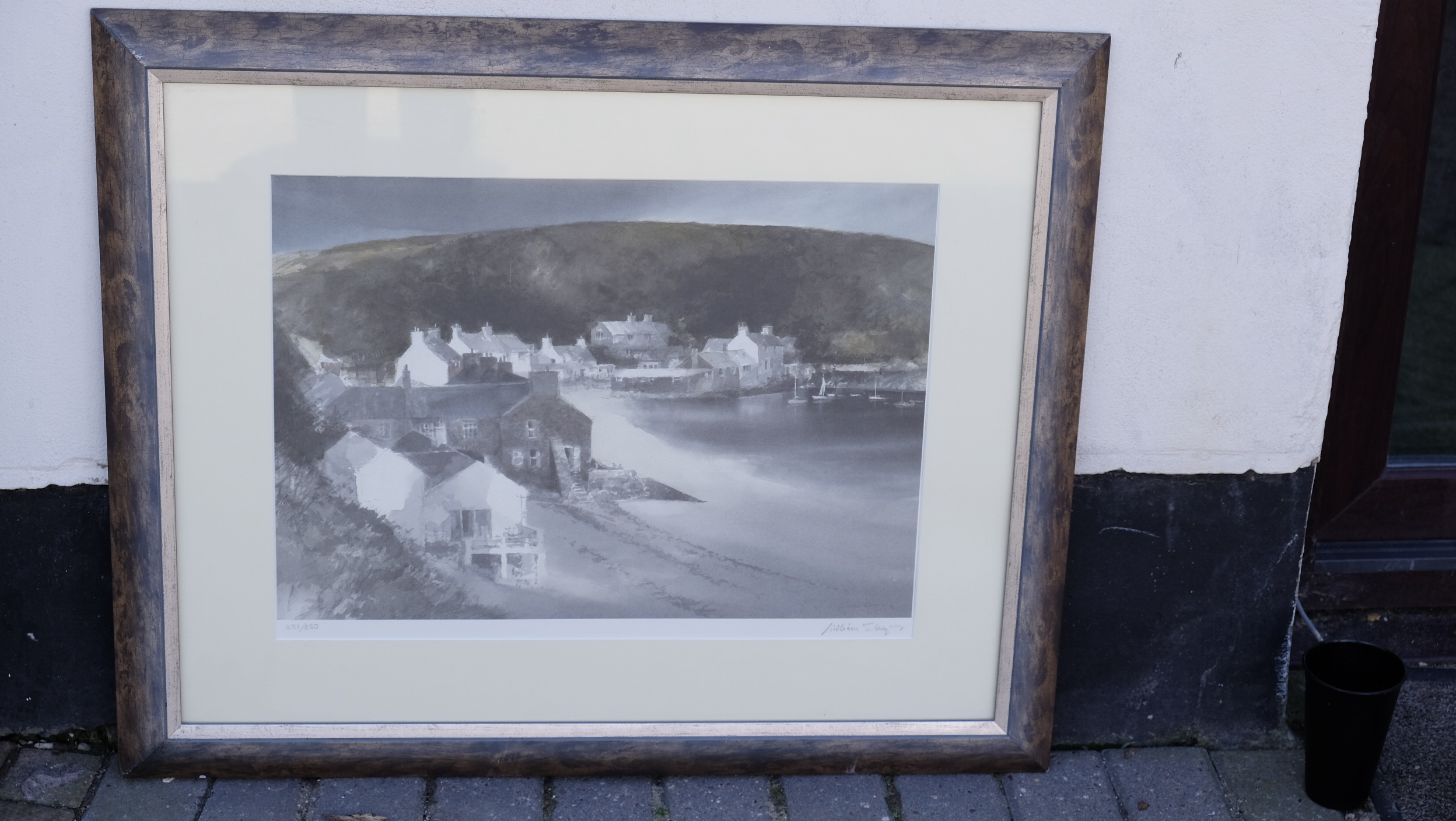 William Selwyn - Porthdinllain. Limited edition print, number 451 of 850. 21" x 16". Edition - Image 3 of 6