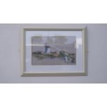 Gwyneth Ryder - Melin Ynys Mon Anglesey Mill. 2010, pastel. 19" x 12". Signed front bottom left