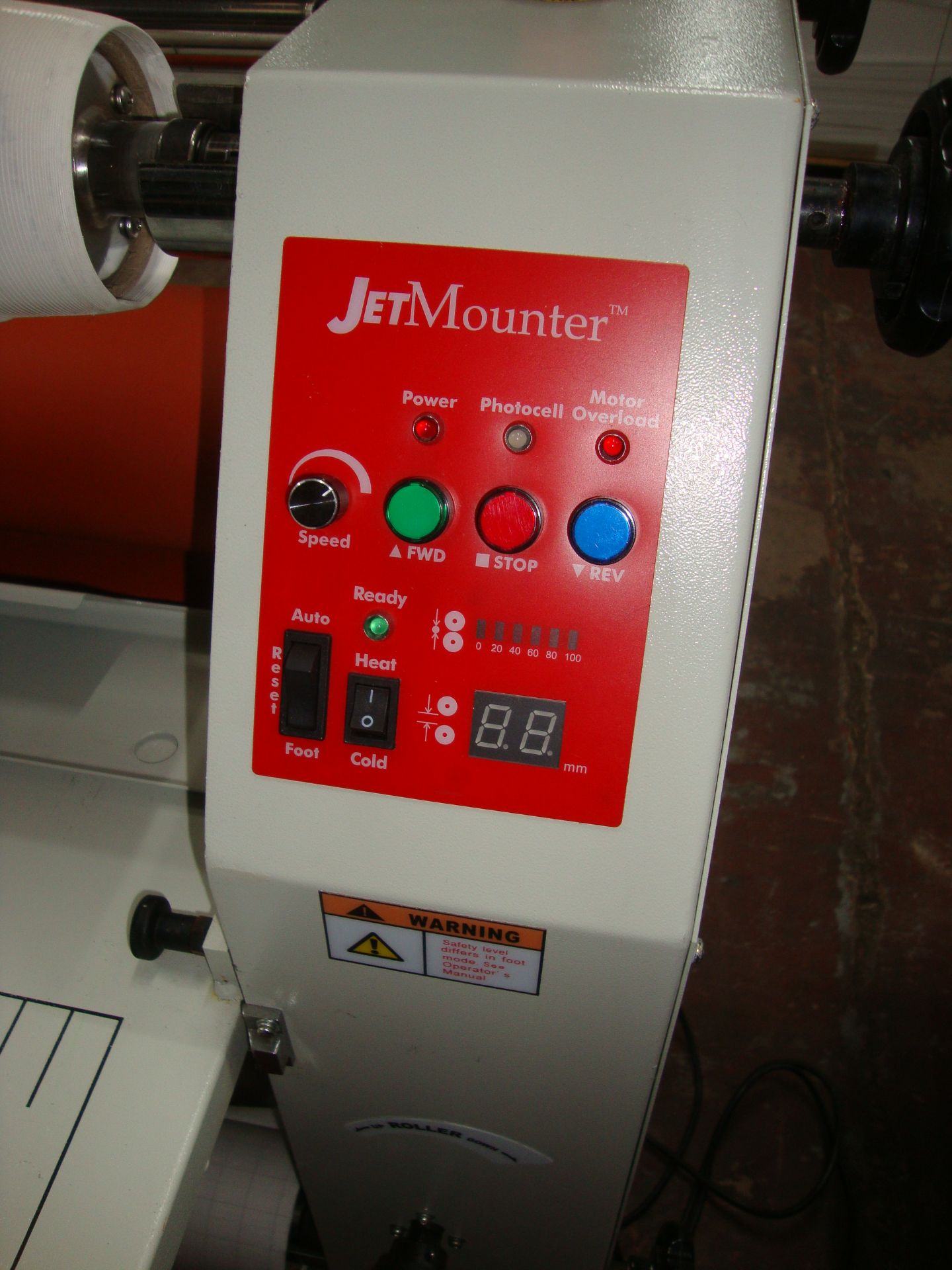 2011 Drytac JetMounter model JM55 Pro wide format electric laminator, serial number 3651B1, date - Image 4 of 7