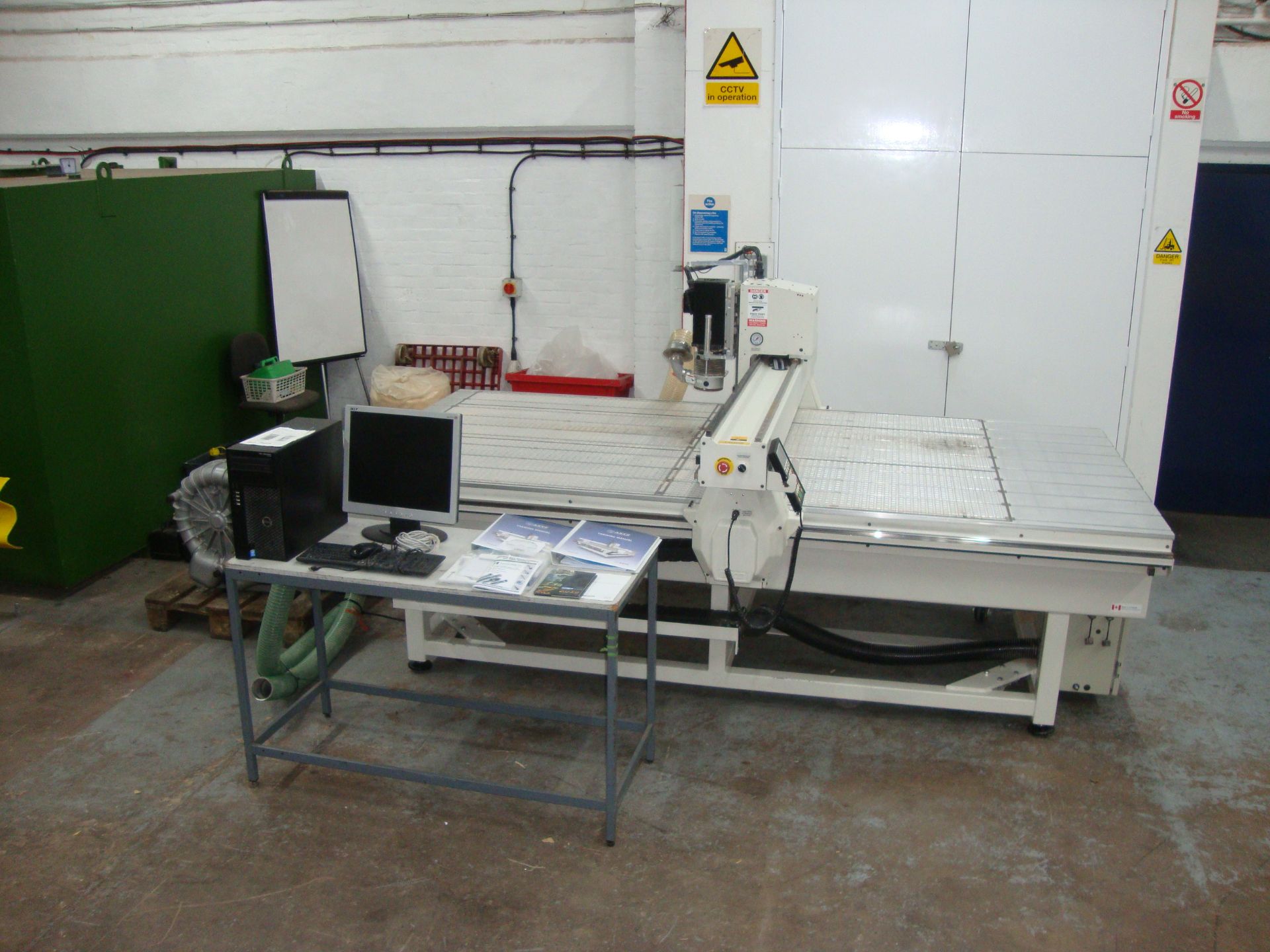 2015 Pacer 4008 CNC router - cost £40,000