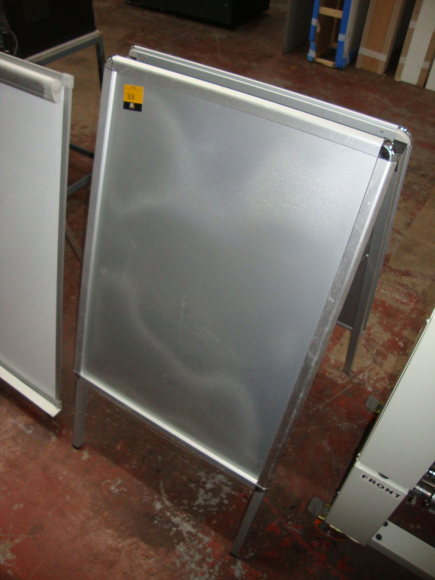 Double sided sandwich display board IMPORTANT: Please remember goods successfully bid upon must be - Image 2 of 2