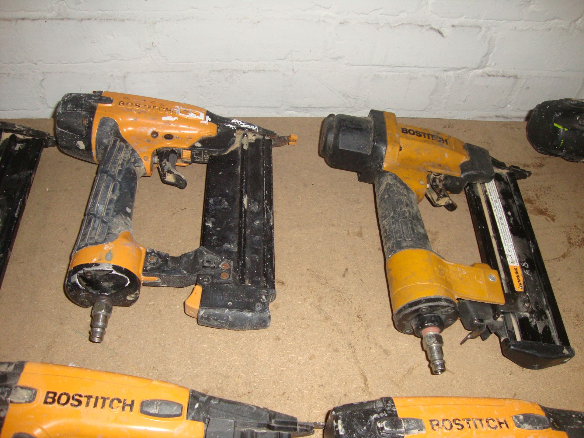 4 off Bostitch model BT1855-E air nailers. NB the model number is not legible on every nailer & - Image 2 of 4