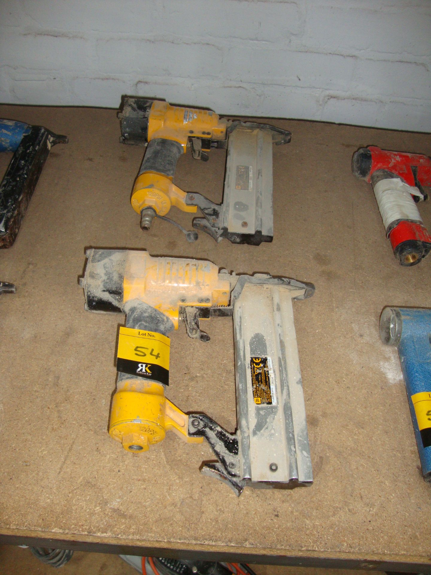 2 off JCB air nailers IMPORTANT: Please remember goods successfully bid upon must be paid for and