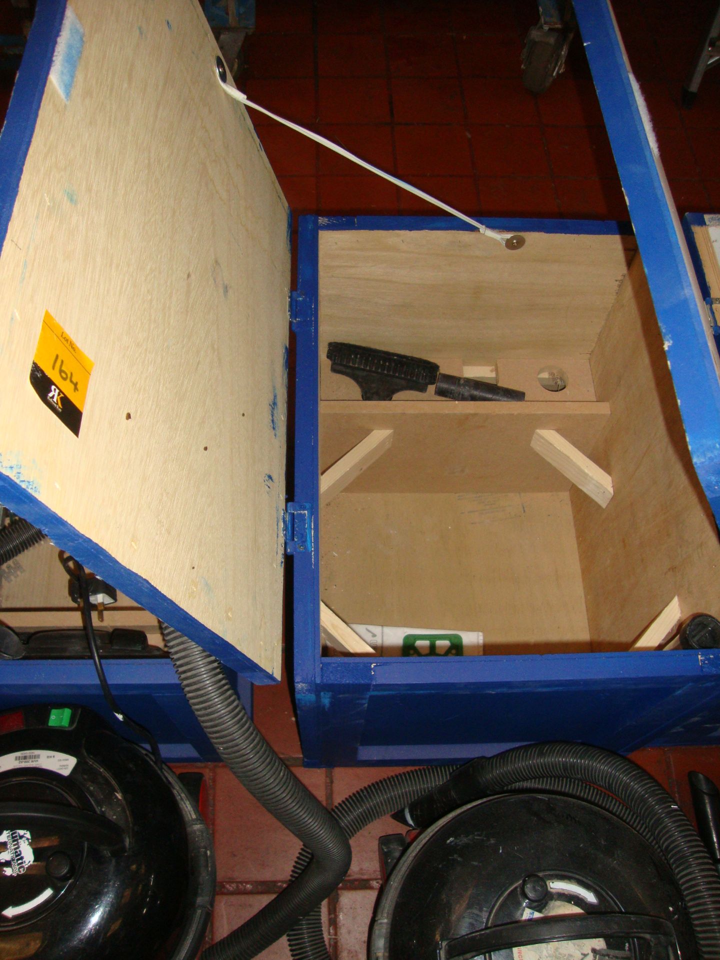 Henry vacuum cleaner in its own custom-built dedicated wooden box, including accessories as pictured - Image 3 of 3