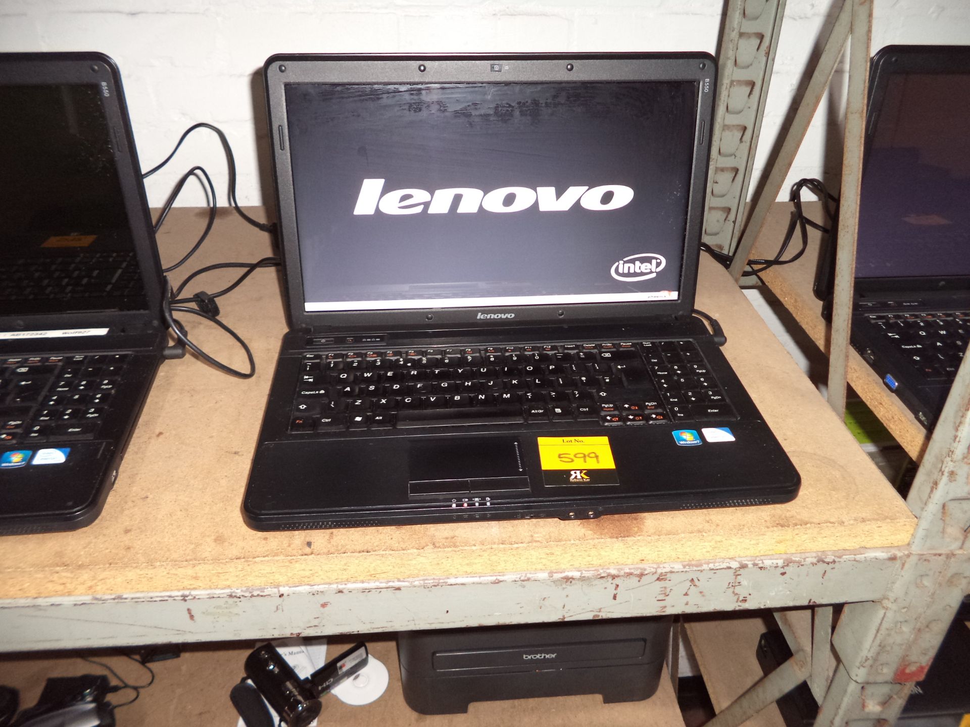Lenovo B550 notebook computer with built-in 15.6" widescreen display & webcam plus DVD writer,
