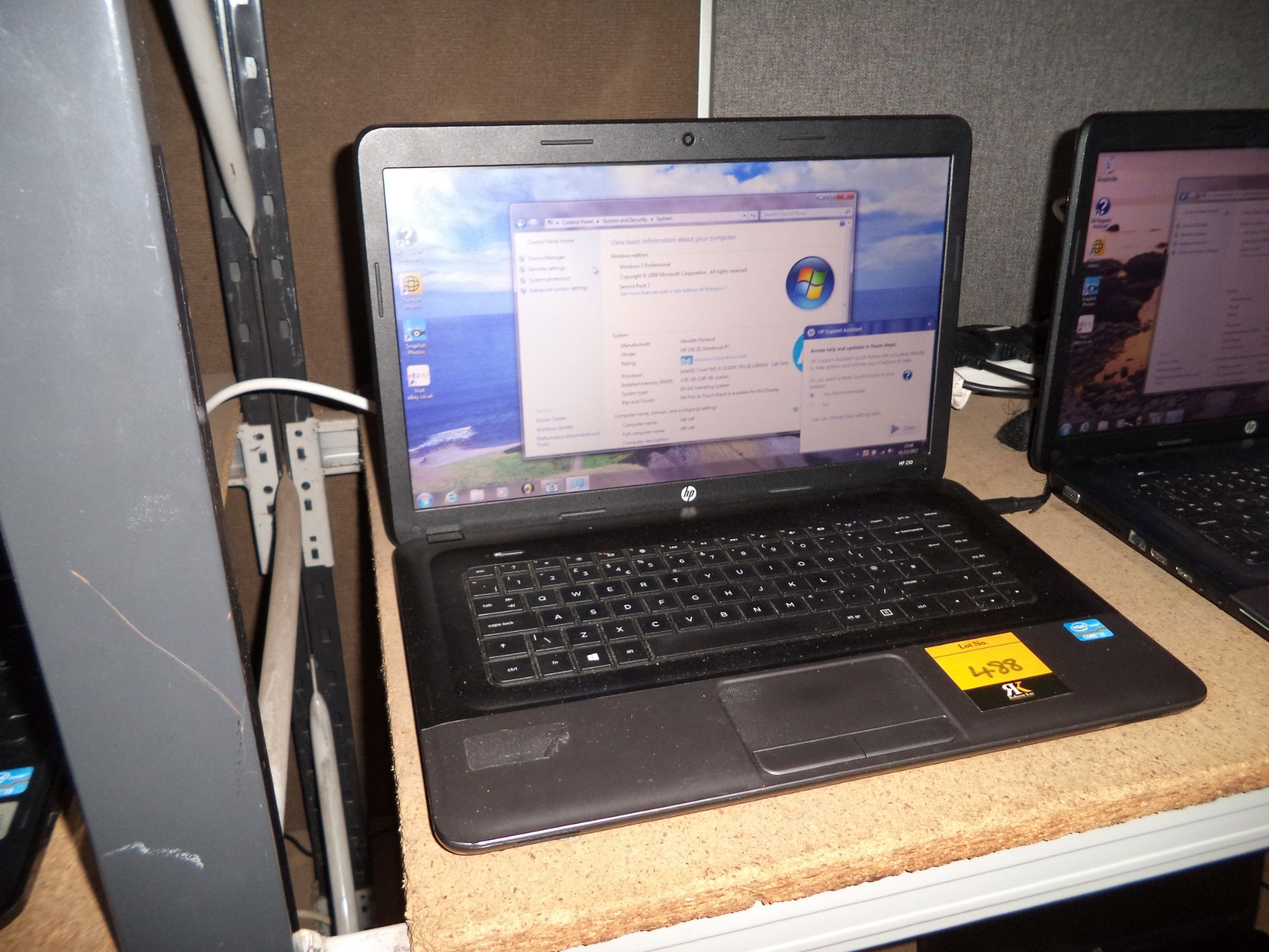 HP ProBook 250 G1 notebook computer with 15.6" widescreen display & built-in webcam plus DVD writer,