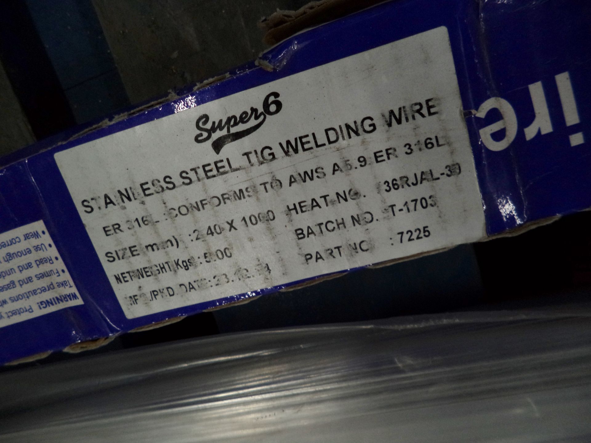 6 off 1m packs of assorted Super 6 welding wire, mostly aluminium, 1.6 - 2.4mm diameter, total - Image 2 of 4