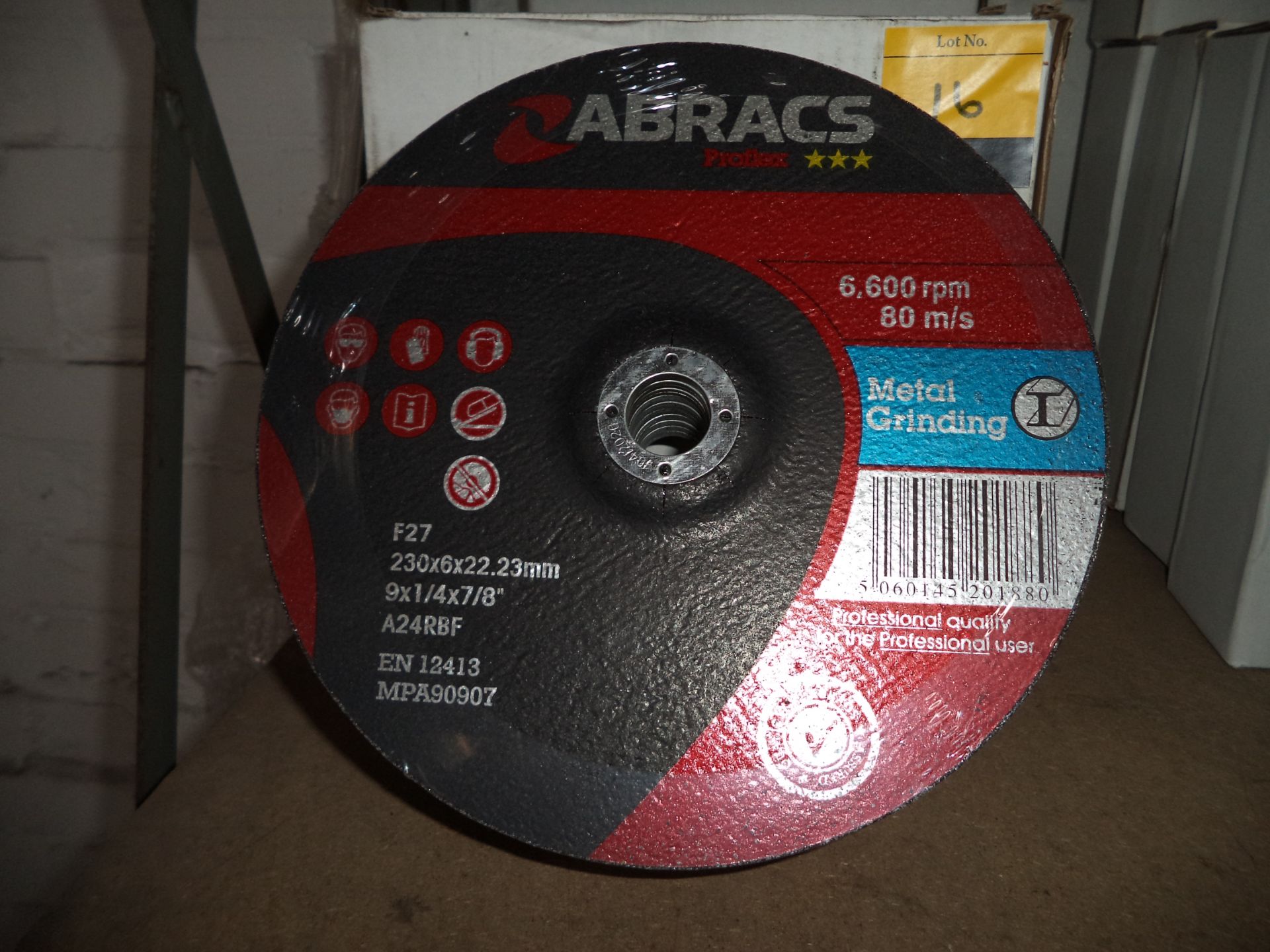 50 off Abracs Proflex *** metal grinding wheels, as per specs in photos IMPORTANT: Please remember - Image 2 of 2