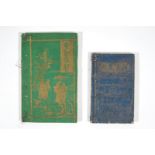 Two Chinese lithography books, Tien Shih Chai, Shanghai, 1879 Dim.: ca. 20,5 x 12,5 cm and ca. 16