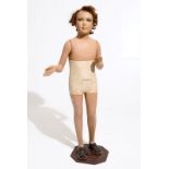 A French mannequin model of a girl, Pierre Imans, Paris, ca. 1930 H.: 121,5 cm Condition reports and