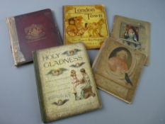 FIVE CHILDREN'S BOOKS BY RAPHAEL TUCK etc to include The Lady and The Cavalier and other poems,