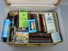 TOYS - a suitcase containing Subbuteo table cricket 'Club Edition' with fence surround and sight