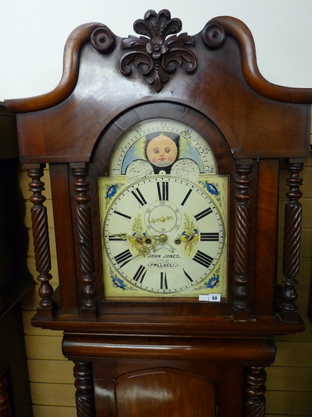 A LATE 19th CENTURY MAHOGANY ENCASED LONGCASE CLOCK, exceptionally well preserved throughout and