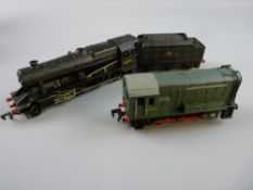 MODEL RAILWAY - a Hornby Dublo 3224 8F freight, no. 48094, very rare, unboxed and a Hornby Dublo,