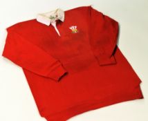 'WALES GREATEST EVER' - SIR GARETH EDWARDS' INTERNATIONAL WELSH RUGBY JERSEY MATCH WORN V IRELAND IN