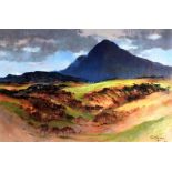 GERALD GADD limited edition (2/350) print - Snowdonia mountain 'Moel Siabod', signed, 30 x 43cms