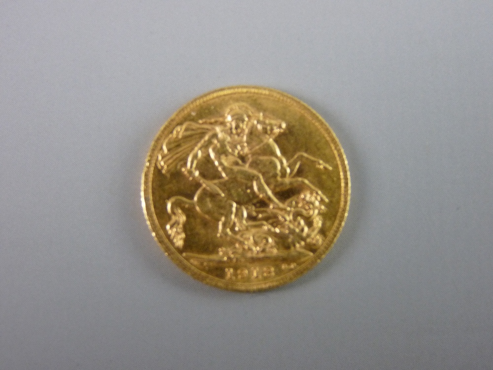 A GOLD SOVEREIGN 1913