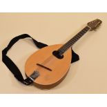 BLUE MOON MANDOLIN together with carry case 78cms long