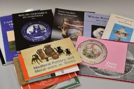 A PARCEL OF PAMPHLETS & CATALOGUES RELATING TO WELSH CERAMICS