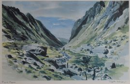 KEITH ANDREW limited edition prints - North Wales scenes, both signed, 20 x 30cms and 18 x 28cms