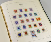 AN ALBUM OF JERSEY STAMPS partially completed from 1969 onwards