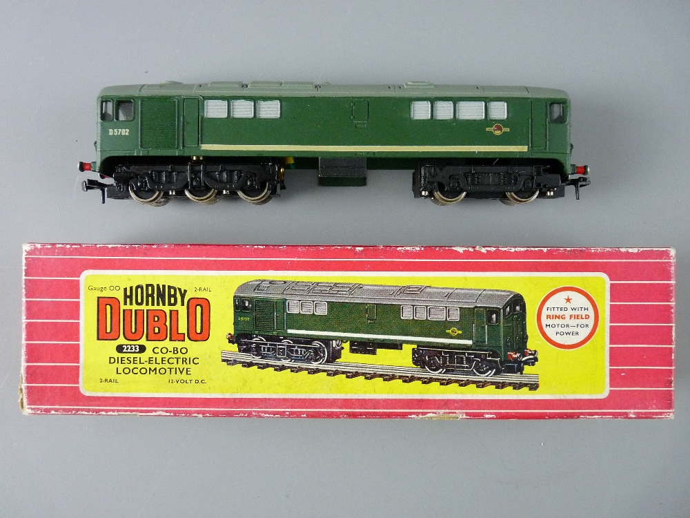 MODEL RAILWAY - Hornby Dublo 2 rail 2233 Co-Bo diesel electric locomotive, boxed with instruction