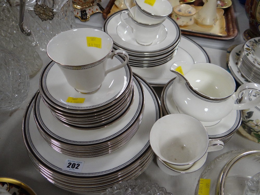 A quantity of Royal Doulton Sarabande table ware