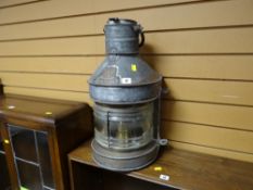 An antique Seahorse mast head ships lantern