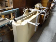 A Myford workshop lathe