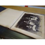 A quantity of interesting late Victorian sporting photographs including military personnel, brigades