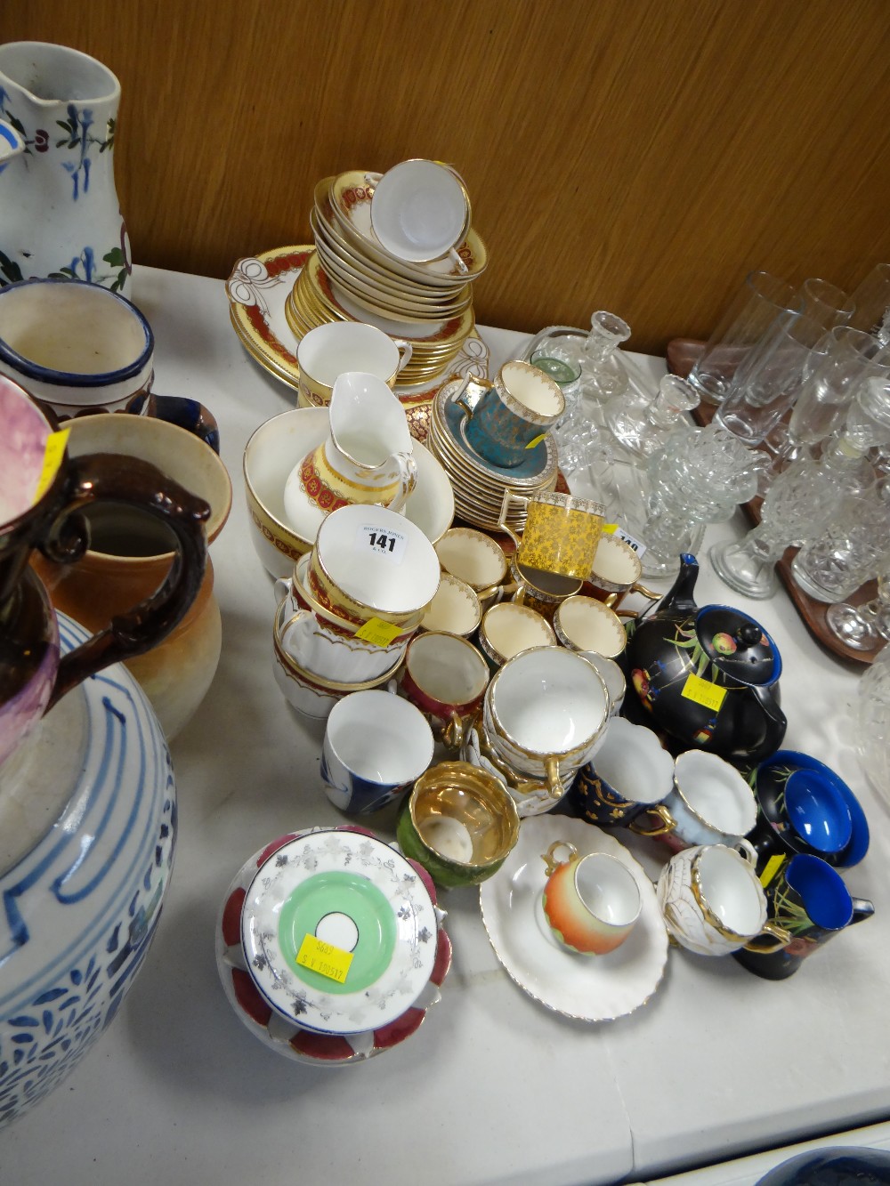 A quantity of mixed china including tea ware