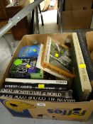 A box of books