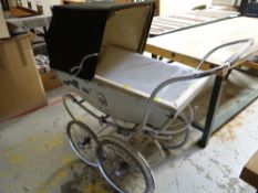 A vintage Silver Cross pram