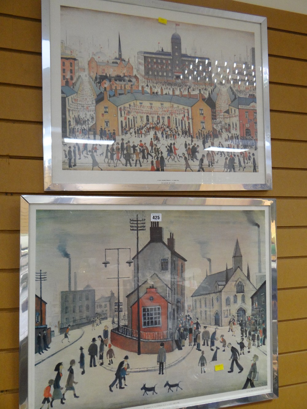 Two unsigned Lowry prints