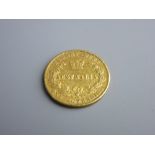 AN AUSTRALIA SYDNEY MINT GOLD SOVEREIGN 1866