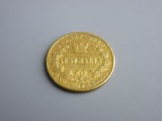 AN AUSTRALIA SYDNEY MINT GOLD SOVEREIGN 1866