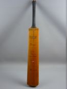 1938 CRICKET AUTOGRAPHS - a Gradidge, London Imperial Driver Super cricket bat signed by the